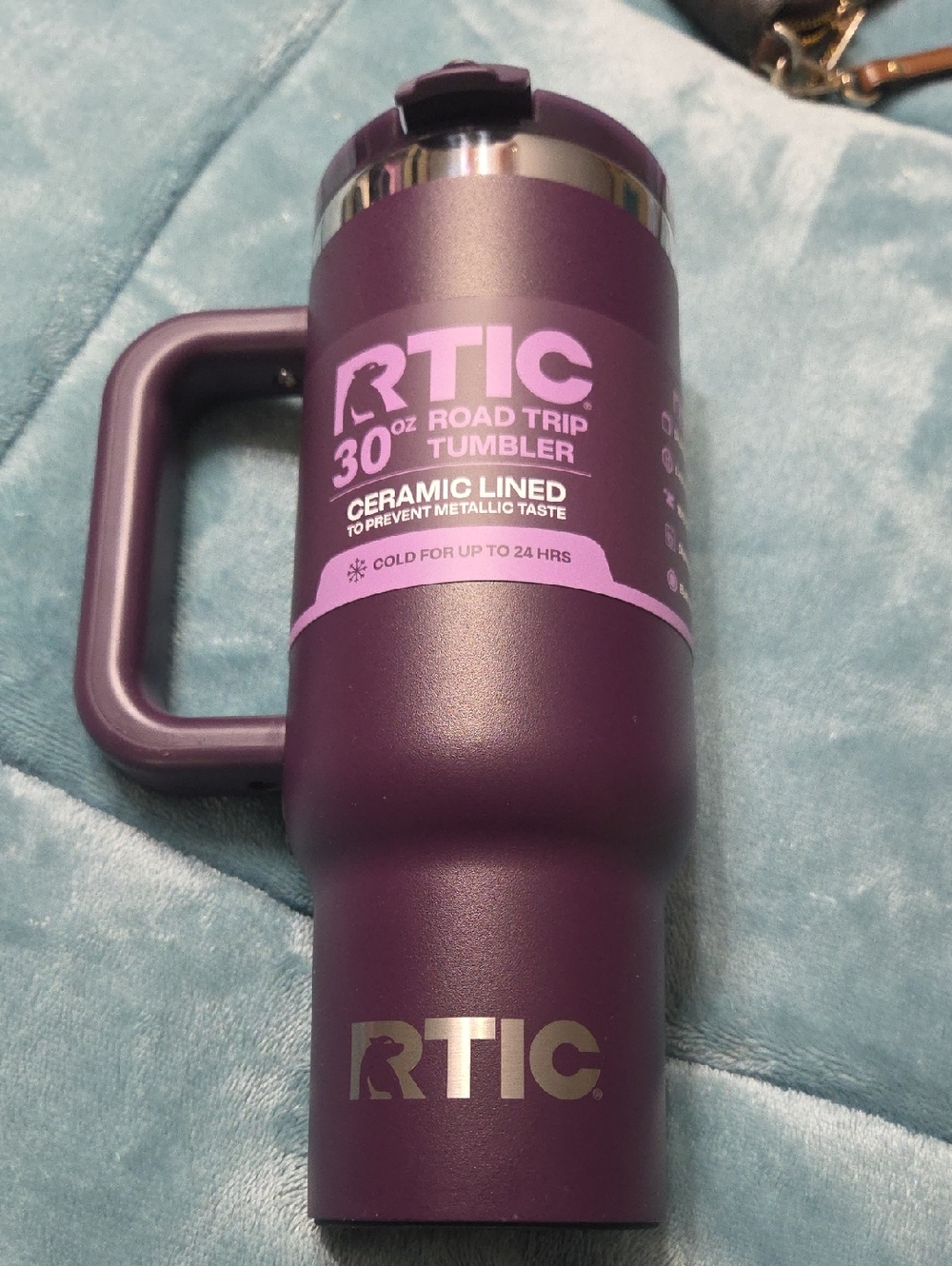 RTIC 30 oz Road Trip Tumbler - Deep Purple